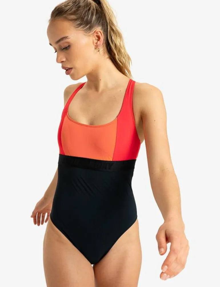ROXY ACTIVE COLORBLK ONE PIECE - Baddräkter