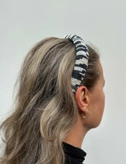 Sasha Midi Beaded Hairbrace - Hårband & Diadem