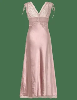 Satin camisole dress - Spetsklänningar