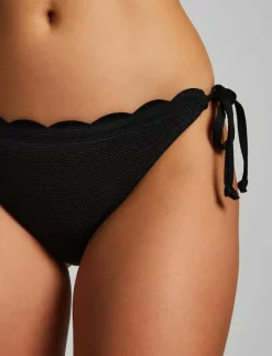 Scallop cheeky t - Side tie bikinitrosor