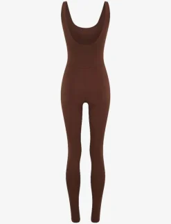 Scoop Back Unitard, Long - Jumpsuits & Bodies