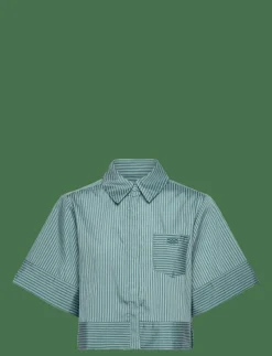 Selene Cropped shirt - Kortärmade skjortor
