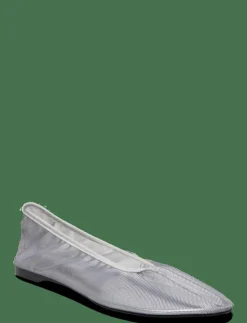 Semi-transparent mesh ballet flats - Ballerinas