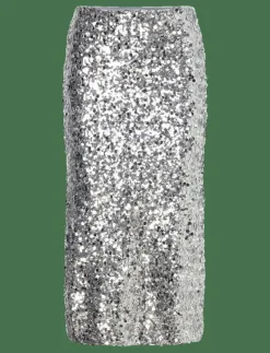 Sequin midi skirt - Midi kjolar