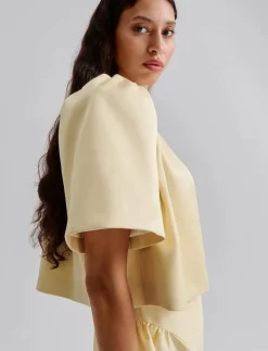 Serena short sleeve wrap blouse - Kortärmade blusar