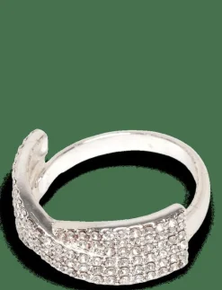 SHEA crystal ring silver-plated - Ringar