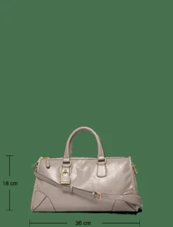 Shiny handbag with handles - Handväskor