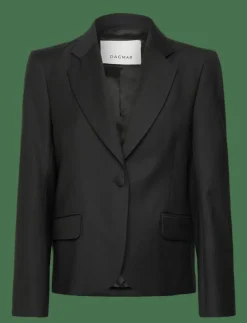 SHORT PLEATED BLAZER - Enkelknäppta kavajer