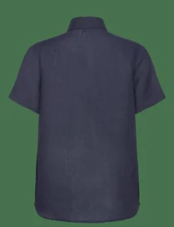 Short Sleeve Linen Shirt - Linneskjortor