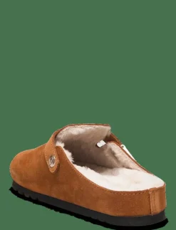 SL GRACE COGNAC - Platta mules