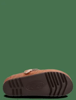 SL GRACE SUEDE RUST - Platta mules