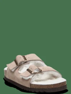 SL JOSEPHINE SUEDE DARK BEIGE - Sandaler