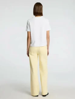 SLFALICE-CORA HW DENIM WIDE JEANS - Vida byxor