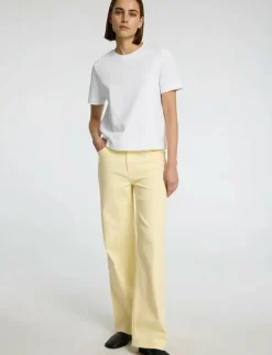 SLFALICE-CORA HW DENIM WIDE JEANS - Vida byxor