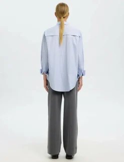 SLFALLISON OVERSIZE LS SHIRT B - Långärmade