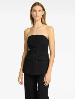 SLFELI BUSTIER TOP - Ärmlösa blusar