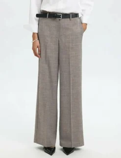 SLFRAE-ELIANA SUN HW WIDE PANT - Kostymbyxor