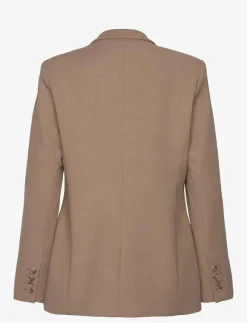 SLFRITA LS CLASSIC BLAZER CAMEL MEL NOOS - Enkelknäppta kavajer