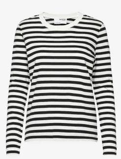 SLFSTANDARD LS TEE STR NOOS - Långärmade toppar