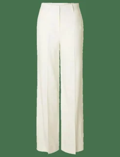 SLFTANIA-RITA MW WIDE PANT NOOS - Linnebyxor