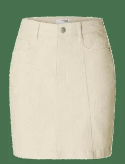SLFUNA HW SHORT DENIM SKIRT - Korta kjolar