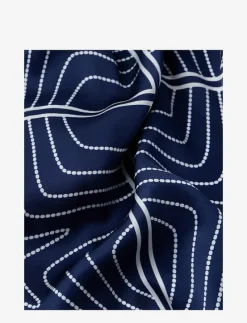 Small Starfish Printed Silk Scarf - Sjalar