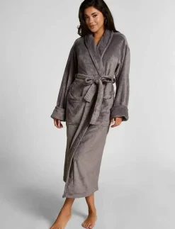 Soft Fleece Bathrobe - Morgonrock