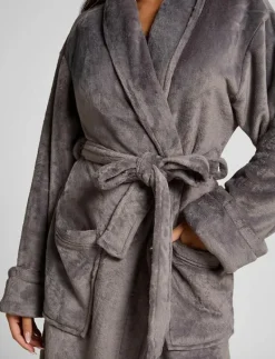 Soft Fleece Bathrobe - Morgonrock