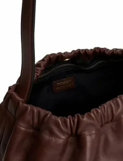 SOFT LEATHER SHOULDER BAG - Handväskor