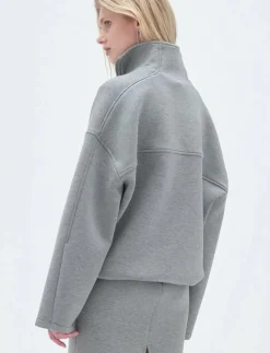 SOFT ZIPPED JACKET - Mellanlager