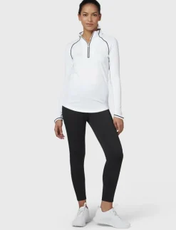 SOLID 1/4 ZIP SUN PROTECTION TOP - Sweatshirts