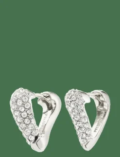 SOUL earrings silver-plated - Hoops