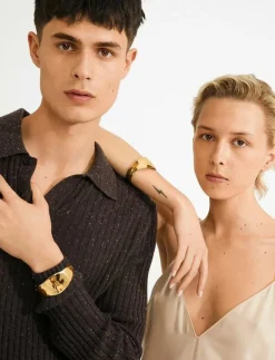 SPARKLE bracelet gold-plated - Bangles