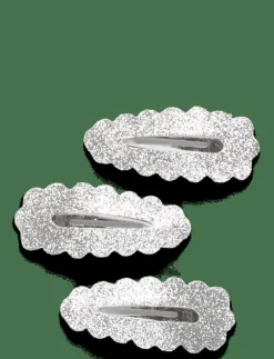 Sparkling Snap 3pcs Silver - Håraccessoarer