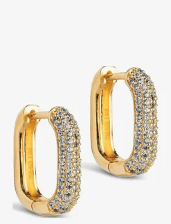 Sparkling Square Hoops 15 mm - Hoops