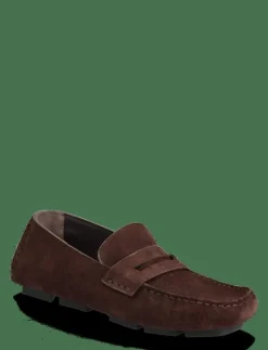 SQUARE DRIVER SUEDE - Loafers