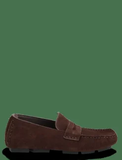 SQUARE DRIVER SUEDE - Loafers