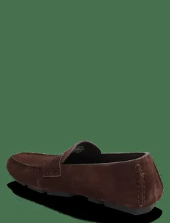 SQUARE DRIVER SUEDE - Loafers