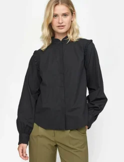 SRIndia Shirt Solid - Långärmade blusar