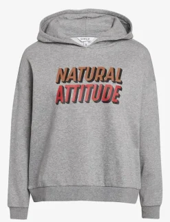 Street Sweat Hoodie w. Print - Huvtröjor