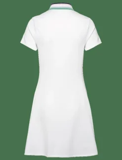 Stretch Piqué Quarter-Zip Polo Dress - Klänningar