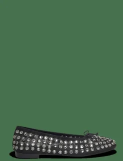 Studded mesh ballerina shoes - Ballerinas
