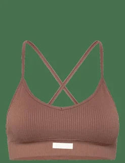 STUDIO SEAMLESS RIBBED STRAP BRA - Sport BH:ar