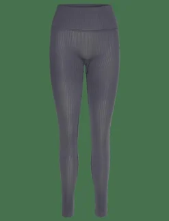 STUDIO SEAMLESS RIBBED TIGHTS - Träningstights