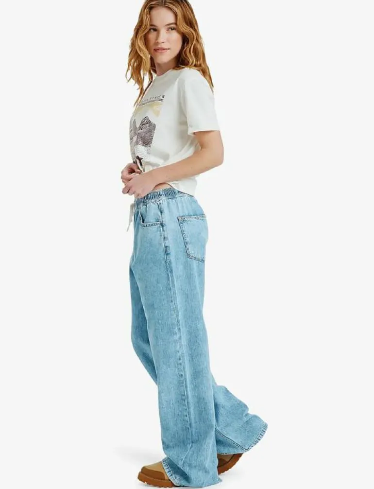 STUNNING VIEW MID BEAU BLUE - Casual byxor