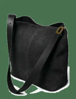 Suede Tote Bag - Totes
