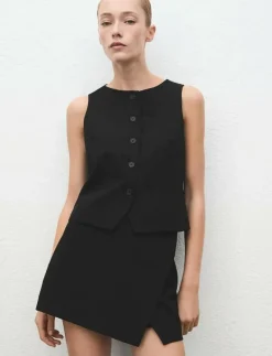 Suit waistcoat with buttons - Stickade västar