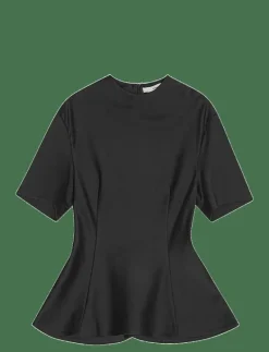 SUITING PEPLUM TOP - T-shirts