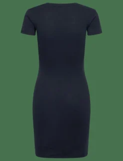 SURI RIB VIN W DRESS - Korta klänningar