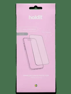 Temp Glass Glitter Silver - Skärmskydd